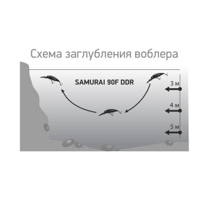 Воблер LureMax Samurai